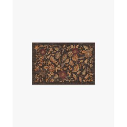 Anonna Dark Wood Rug - 60 x 90 cm - All-In-One Rug