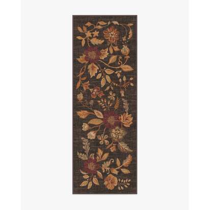 Anonna Dark Wood Rug - 75 x 215 cm - All-In-One Rug