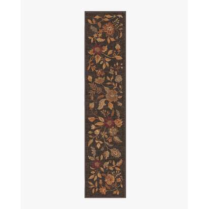 Anonna Dark Wood Rug - 75 x 365 cm - All-In-One Rug
