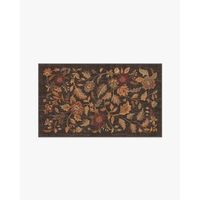Anonna Dark Wood Rug - 90 x 150 cm - All-In-One Rug