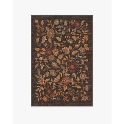 Anonna Dark Wood Rug - 120 x 185 cm - All-In-One Rug
