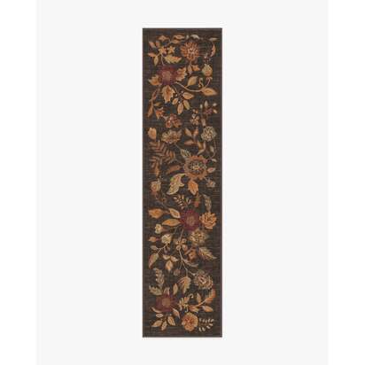 Anonna Dark Wood Rug - 185 x 275 cm - All-In-One Rug