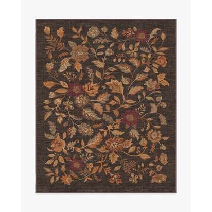 Anonna Dark Wood Rug - 245 x 305 cm - All-In-One Rug