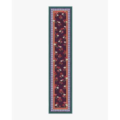 Ambroeus Royal Plum Rug by Iris Apfel - 275 x 365 cm - All-In-One Rug