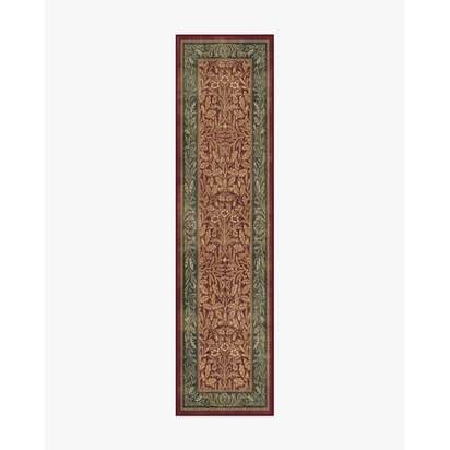 Acorn Amber Red Rug by Morris & Co. - 75 x 305 cm - All-In-One Rug
