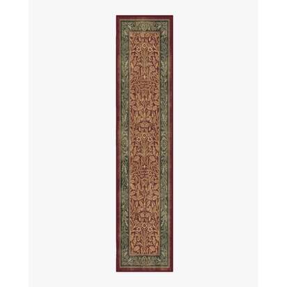 Acorn Amber Red Rug by Morris & Co. - 75 x 365 cm - All-In-One Rug