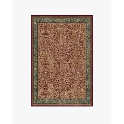 Acorn Amber Red Rug by Morris & Co. - 120 x 185 cm - All-In-One Rug