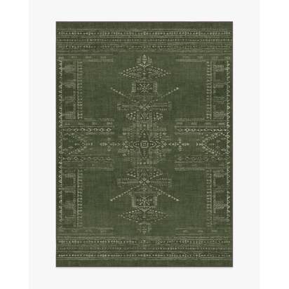 Amira Green Rug by Martyn Lawrence Bullard - 150 x 215 cm - All-In-One Rug