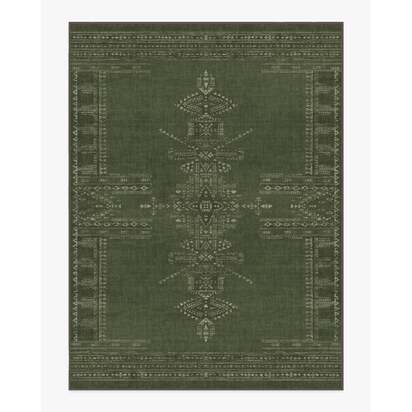 Amira Green Rug by Martyn Lawrence Bullard - 275 x 365 cm - All-In-One Rug