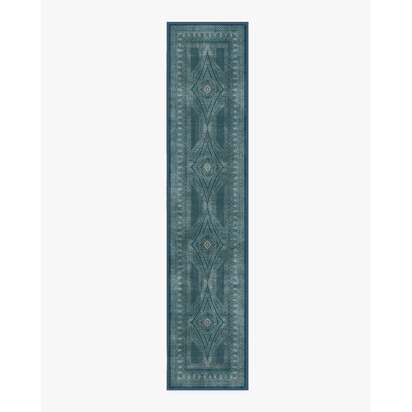 Nomad Blue Rug by Martyn Lawrence Bullard - 75 x 365 cm - All-In-One Rug