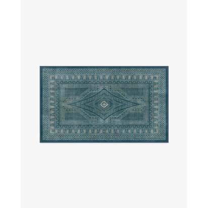 Nomad Blue Rug by Martyn Lawrence Bullard - 90 x 150 cm - All-In-One Rug