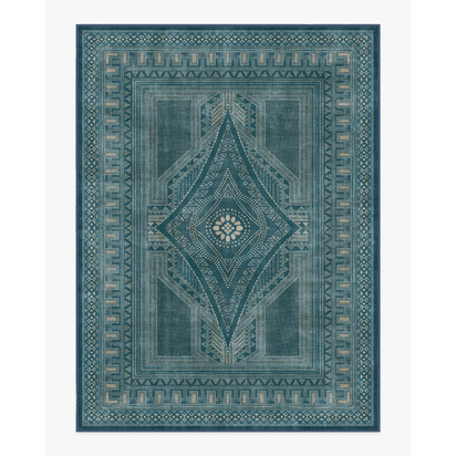 Nomad Blue Rug by Martyn Lawrence Bullard - 275 x 365 cm - All-In-One Rug