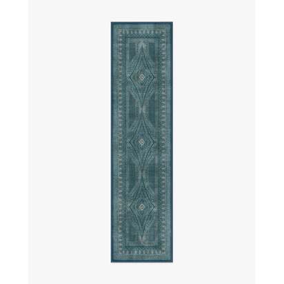 Nomad Blue Rug by Martyn Lawrence Bullard - 275 x 365 cm - All-In-One Rug