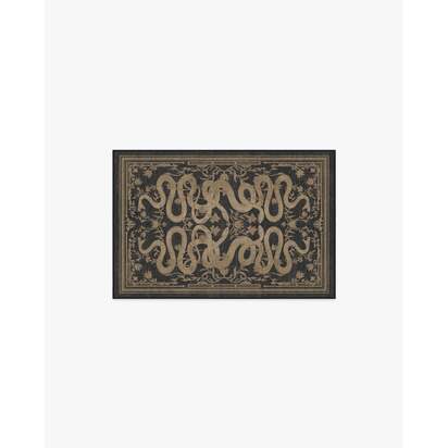 Sumaya Soft Black Rug by Martyn Lawrence Bullard - 60 x 90 cm - All-In-One Rug