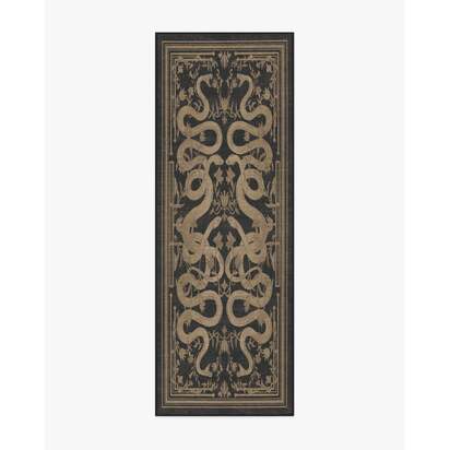 Sumaya Soft Black Rug by Martyn Lawrence Bullard - 75 x 215 cm - All-In-One Rug