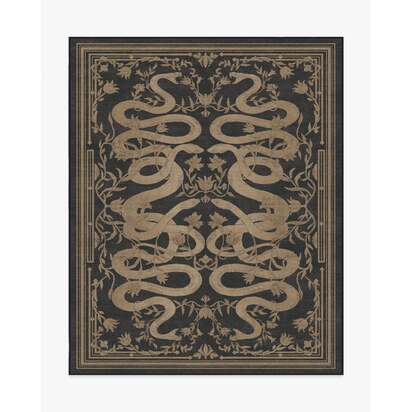 Sumaya Soft Black Rug by Martyn Lawrence Bullard - 245 x 305 cm - All-In-One Rug