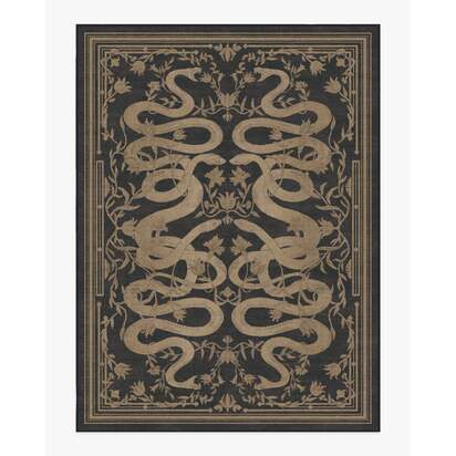 Sumaya Soft Black Rug by Martyn Lawrence Bullard - 275 x 365 cm - All-In-One Rug