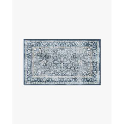 Kamran Admiral Blue Rug - 90 x 150 cm - All-In-One Rug