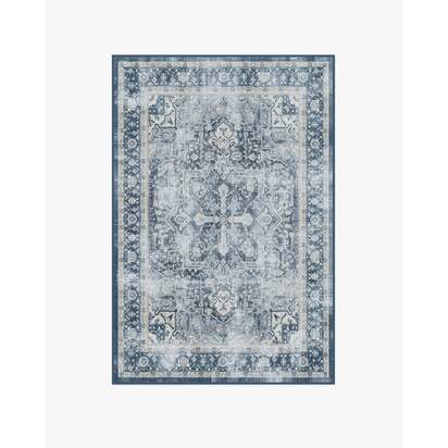 Kamran Admiral Blue Rug - 120 x 185 cm - All-In-One Rug