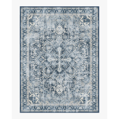 Kamran Admiral Blue Rug - 275 x 365 cm - All-In-One Rug