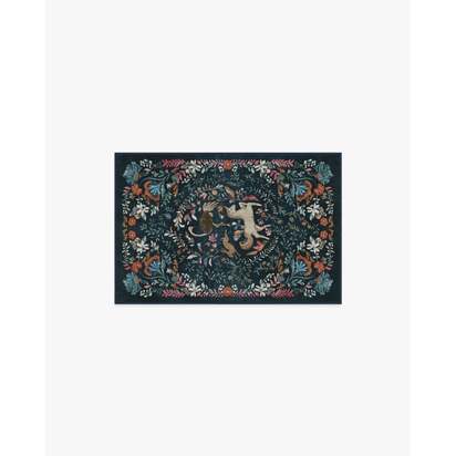 Dreamweaver Blue Multicolour Rug by Iris Apfel - 60 x 90 cm - All-In-One Rug