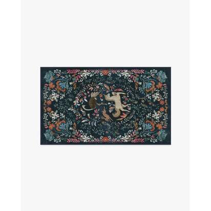 Dreamweaver Blue Multicolour Rug by Iris Apfel - 90 x 150 cm - All-In-One Rug