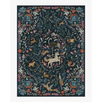 Dreamweaver Blue Multicolour Rug by Iris Apfel - 275 x 365 cm - All-In-One Rug