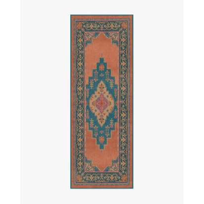 Sunset Bazaar Tropic Coral Rug by Matthew Williamson - 75 x 215 cm - All-In-One Rug