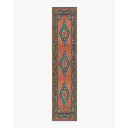 Sunset Bazaar Tropic Coral Rug by Matthew Williamson - 75 x 365 cm - All-In-One Rug