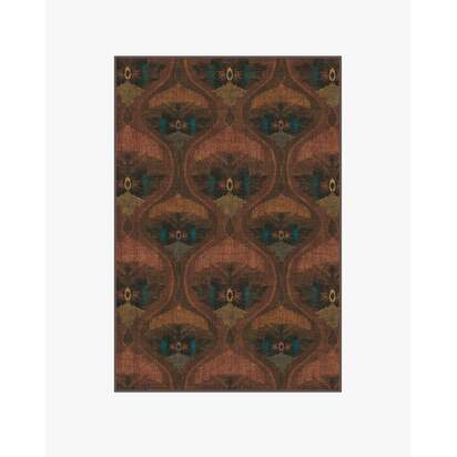 Pluma Rosewood Rug by Matthew Williamson - 120 x 185 cm - All-In-One Rug