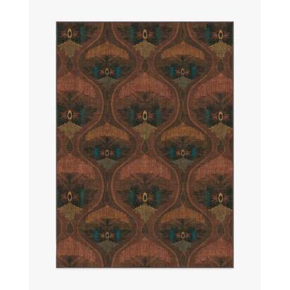 Pluma Rosewood Rug by Matthew Williamson - 150 x 215 cm - All-In-One Rug