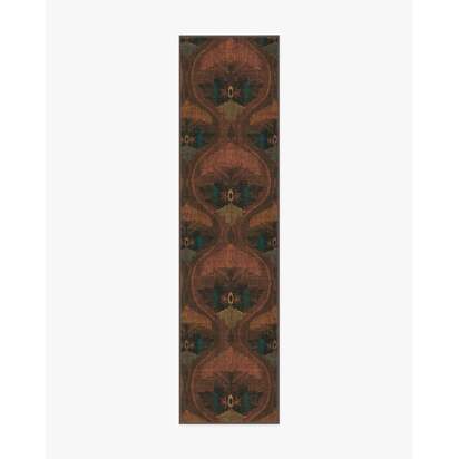 Pluma Rosewood Rug by Matthew Williamson - 150 x 215 cm - All-In-One Rug