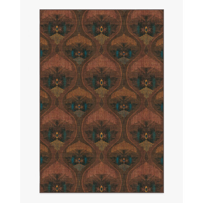 Pluma Rosewood Rug by Matthew Williamson - 185 x 275 cm - All-In-One Rug