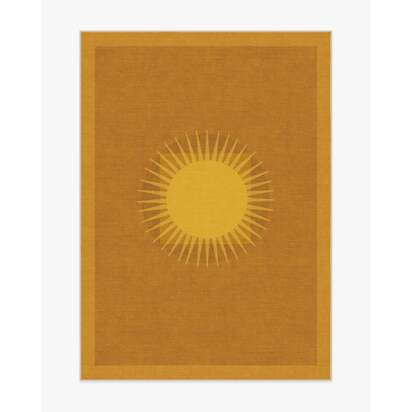 Helios Gold Rug by Matthew Williamson - 150 x 215 cm - All-In-One Rug