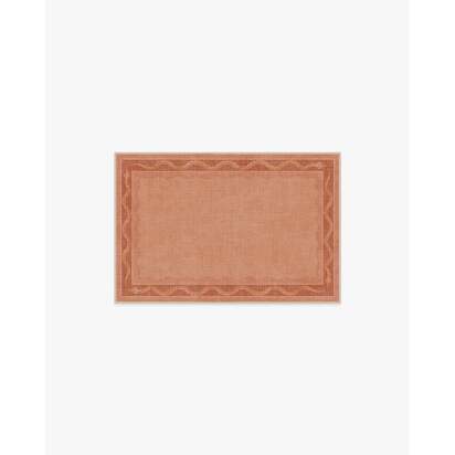 Serpent Border Coral Rug by Matthew Williamson - 60 x 90 cm - All-In-One Rug