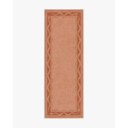 Serpent Border Coral Rug by Matthew Williamson - 75 x 215 cm - All-In-One Rug