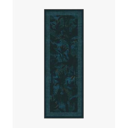 Twilight Forest Midnight Rug by Matthew Williamson - 75 x 215 cm - All-In-One Rug