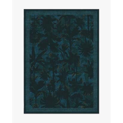 Twilight Forest Midnight Rug by Matthew Williamson - 150 x 215 cm - All-In-One Rug