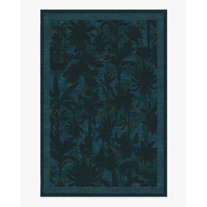 Twilight Forest Midnight Rug by Matthew Williamson - 185 x 275 cm - All-In-One Rug