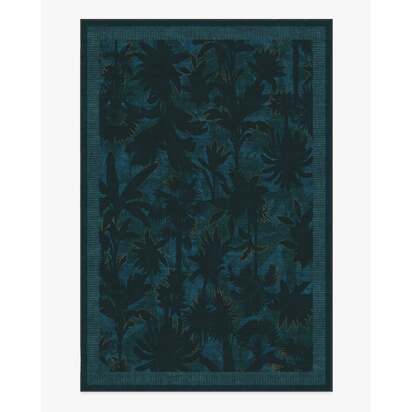 Twilight Forest Midnight Rug by Matthew Williamson - 200 x 290 cm - All-In-One Rug