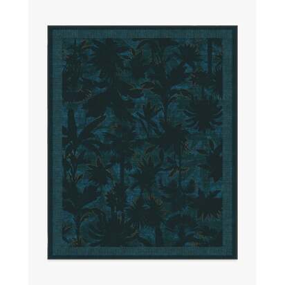 Twilight Forest Midnight Rug by Matthew Williamson - 245 x 305 cm - All-In-One Rug
