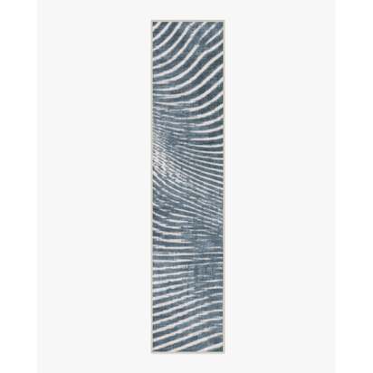 Wesley Blue Rug - 75 x 365 cm - All-In-One Rug