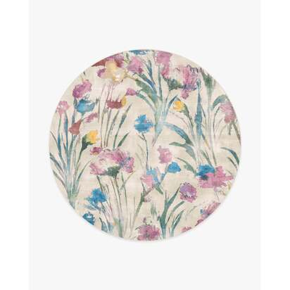 Abeline Multicolour Rug - 245 Round cm - All-In-One Rug