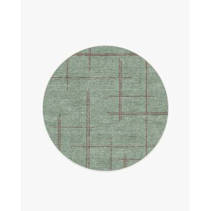 Stellan Sage Rug - 185 Round cm - All-In-One Rug