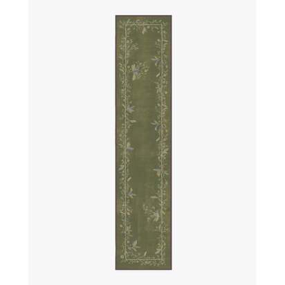 Daphne Olive Green Rug - 75 x 365 cm - All-In-One Rug