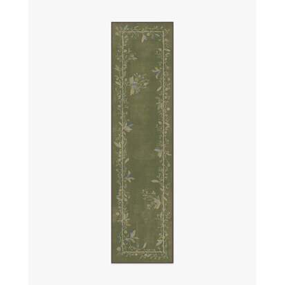 Daphne Olive Green Rug - 245 Round cm - All-In-One Rug