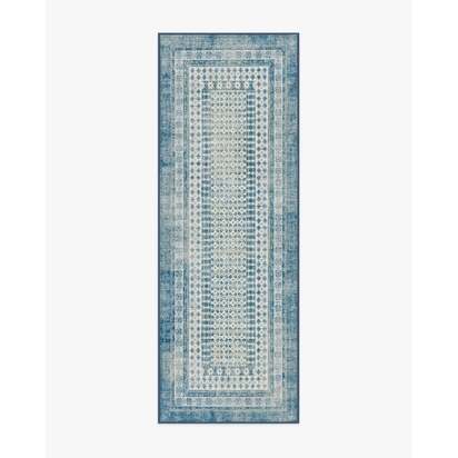 Cyrus Ocean and Ivory Rug - 75 x 215 cm - All-In-One Rug
