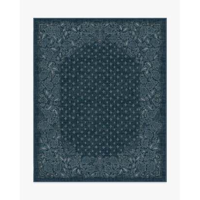 Prato Midnight Blue Rug - 245 x 305 cm - All-In-One Rug