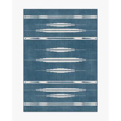 Raye Indigo & Ivory Rug - 150 x 215 cm - All-In-One Rug