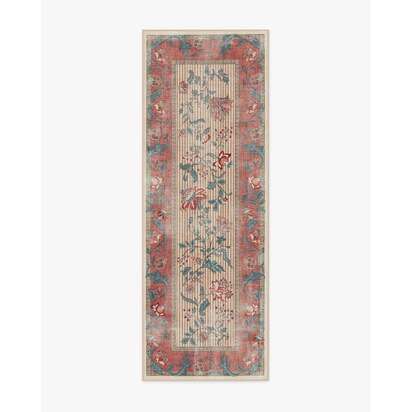 Lilou Currant & Teal Green Rug - 75 x 215 cm - All-In-One Rug